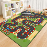 Tapis de Jeu Enfant Circuit de Ville Coloré – Rue et Voitures 10