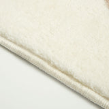 Tapis Chambre Minimaliste Rayures Géométriques Beige Doux 3