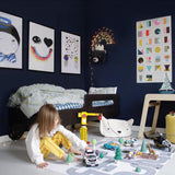 Tapis de Jeu Enfant Carte de Ville Polyester – Chambre 4