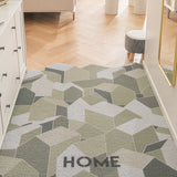 Tapis Découpable Motif Fleurs Nuages Orangés & Beige – Entrée & Salon 4