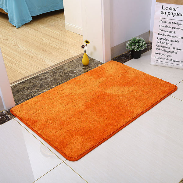 Tapis Rectangulaire Shaggy Uni Multicolore – Salon & Chambre
