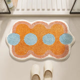 Tapis Runner Bulles Enchaînées Imitation Cachemire Coloré 4