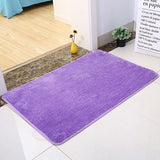 Tapis Rectangulaire Shaggy Uni Multicolore – Salon & Chambre 21