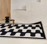 Tapis Damier Luxe Tendance – Vert, Violet, Noir et Plus 6