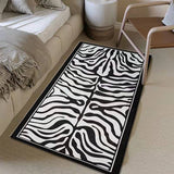 Tapis Ovale Motif Varié Zèbre & Floral – Chambre & Salon 9