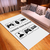Tapis Rectangulaire Gaming Zone Néon – Bureau & Chambre Gamer 3