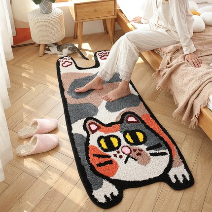 Tapis Forme Animaux Cartoon Kawaii – Couloir & Chambre Enfant
