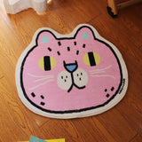 Tapis Tête de Chat Irrégulier – Illustration Kawaii | Chambre Enfant Salon 3
