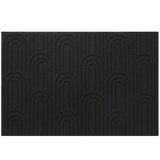 Tapis d'Entrée Anti-taches Résistant en Polypropylène – Gris et Noir 5