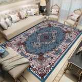 Tapis Rectangulaire Persan Floral – Salon & Salle à Manger 7