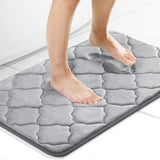 Tapis de Bain Rectangulaire Mousse Mémoire – Salle de Bain 10