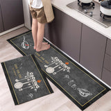 Tapis Runner Cuisine Motif Coffee & Ustensiles – Cuisine & Couloir 2