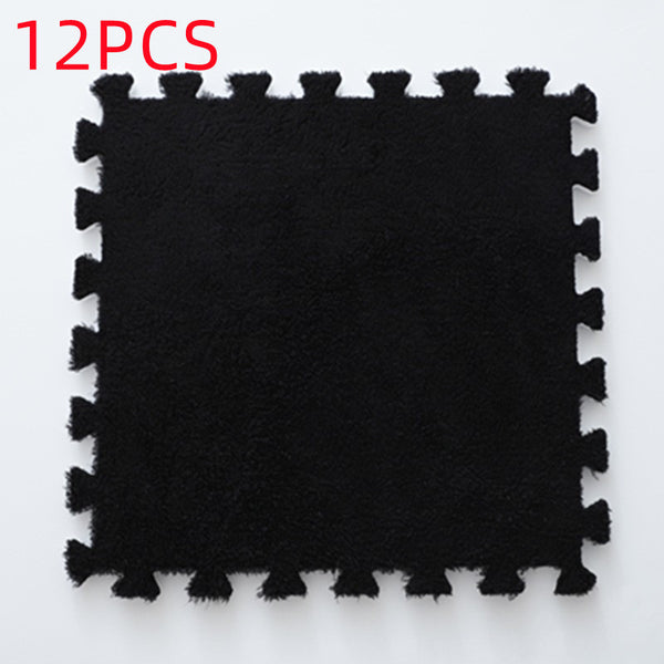 Dalles Puzzle Velours Uni Modulables – Chambre & Salon