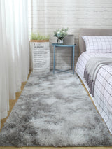 Tapis Rectangulaire Shaggy Tie-Dye Multicolore Ultra Doux – Chambre & Salon 13