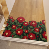 Tapis Découpable Fleurs Rouges & Blanches – Cuisine & Entrée 5