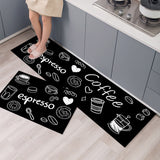 Tapis Runner Cuisine Motif Coffee & Ustensiles – Cuisine & Couloir 1