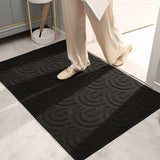 Tapis d'Entrée Anti-taches Résistant en Polypropylène – Gris et Noir 4