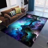 Tapis Rectangulaire Imprimé Galaxie et Nébuleuse 3D 11
