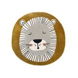 Tapis Rond Chambre Enfant Motif Lion Cartoon 2