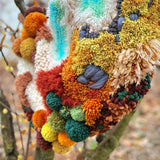 Kit DIY Tapis Fait Main Laine Mélangée Forme Irrégulière – Créatif 2