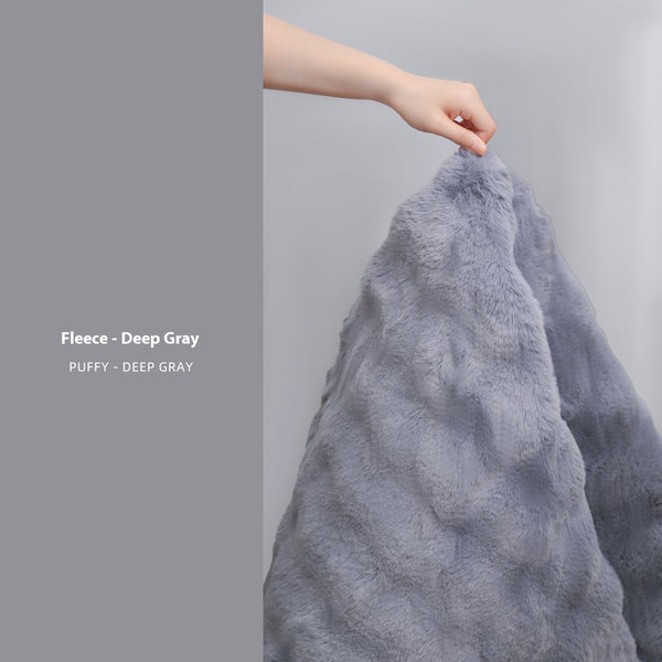 Tapis Rectangulaire Peluche Imitation Lapin Doux – Salon & Chambre