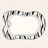 Tapis Forme Irrégulière Velours Bouclé Luxe Crème – Salon 6