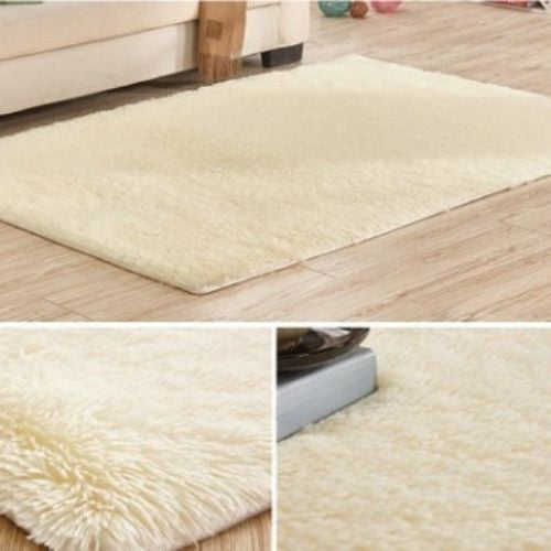 Tapis Shaggy Poil Long Ultra Doux – Chambre & Salon – Plusieurs Coloris — Tapinna®