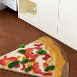Tapis Forme Pizza Moelleux Absorbant – Cuisine & Chambre Enfant 3