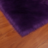 Tapis Peau de Mouton Synthétique – Fausse Fourrure Moelleuse | Chambre Salon 10