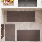 Tapis de Cuisine Antitache – Runner Imperméable Beige | Entrée Couloir 4
