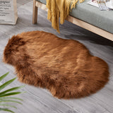 Tapis Ovale Shaggy Uni – Salon, Chambre & Salle de Bain 3