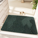 Tapis d'Entrée Spirale Anneau de Fil – Vert, Gris, Kaki 4