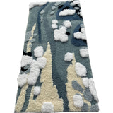 Tapis Irrégulier Nature – Motif Feuilles d'Automne & Fleurs | Salon Chambre 6