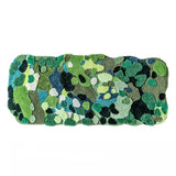 Tapis Touffeté Irrégulier Mousse Verte Forêt Tropicale Chambre 6