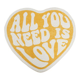 Tapis Forme Cœur Motif All You Need Is Love – Chambre & Décoration 4