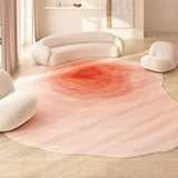 Tapis Forme Irrégulière Dégradé Shaggy – Salon & Chambre 7