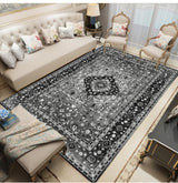 Tapis Rectangulaire Persan Floral – Salon & Salle à Manger 9