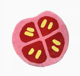 Tapis Forme Aliments Kawaii Fait Main – Burger, Œuf, Cookie & Plus 7