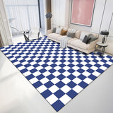 Tapis Rectangulaire Damier Coloré Grand Format 9