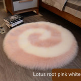 Tapis Rond Lollipop Shaggy Tourbillon – Chambre & Salon 9