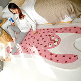 Tapis Forme Animale Irrégulière Léopard & Tigre – Chambre & Salon 3