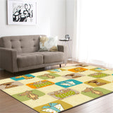 Tapis Rectangulaire Imprimé Terrain de Foot – Chambre Enfant 3