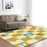 Tapis Rectangulaire Imprimé Terrain de Foot – Chambre Enfant 2
