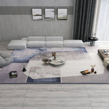 Tapis Wabi-Sabi Luxe Gris & Beige – Grand Salon Moderne 3