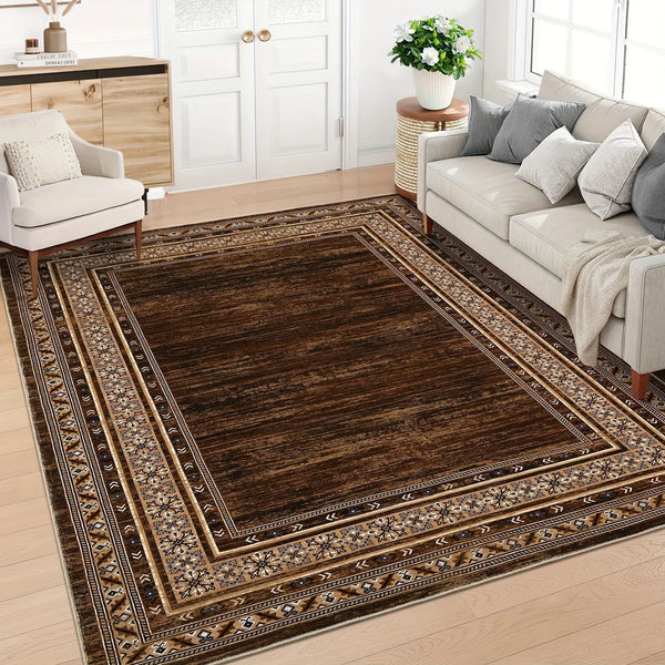Tapis Rectangulaire Persan Velours Cristal – Salon & Salle à Manger
