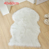 Tapis Peau de Mouton Blanc Naturel – Salon & Chambre 6