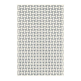 Tapis Rectangulaire Motif Tissé Carreaux Beige & Ocre – Salon & Salle à Manger 6