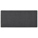 Tapis Runner Anthracite Uni Poil Ras Absorbant Couloir 2