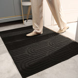 Tapis d'Entrée Anti-taches Résistant en Polypropylène – Gris et Noir 8