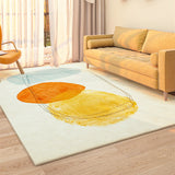 Tapis Rectangulaire Abstrait Coloré – Formes Géométriques Pop | Salon Chambre 17
